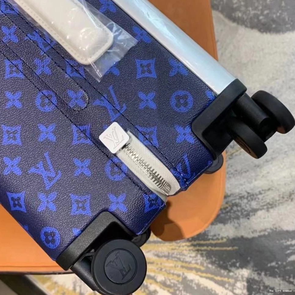 55 SUITCASE CUSTOM 37L MONOGRAM BLUE HORIZON 0729
